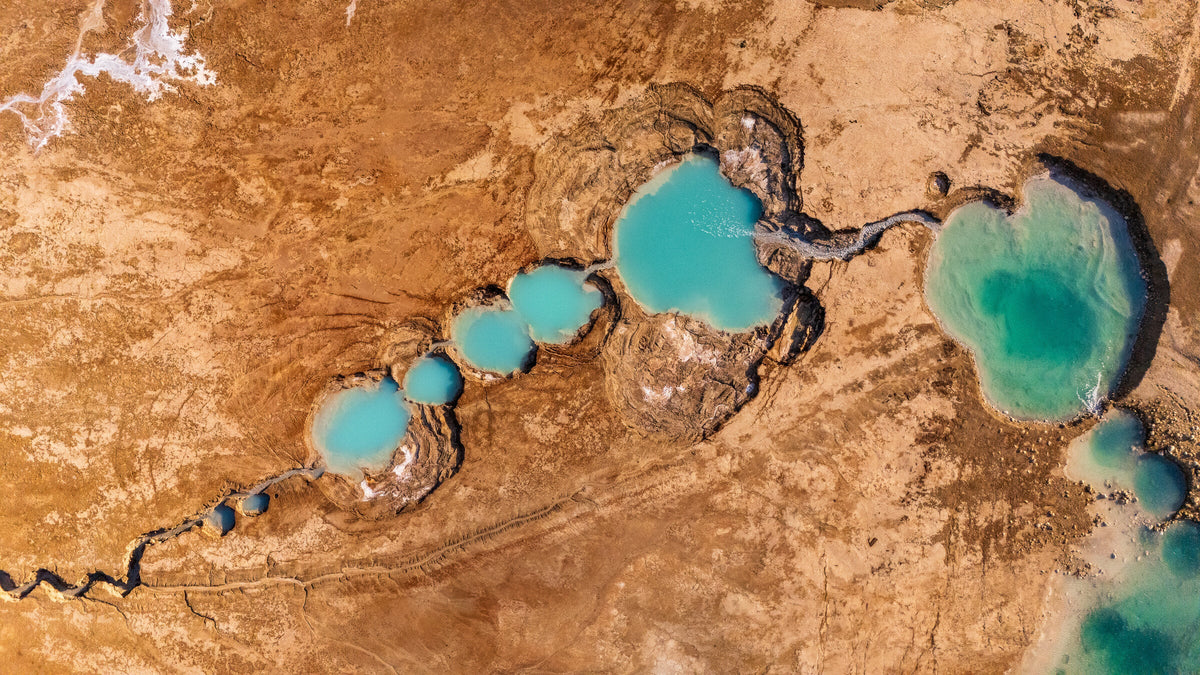 Turquoise Sinkholes