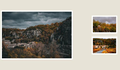Autumn Village Trio collage preview
